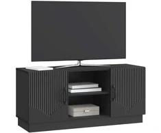 TV staliukas Televizoriaus spintelė Juoda 102 x 34,5 x 47 cm