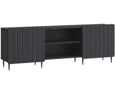 TV staliukas Televizoriaus spintelė Juoda 150 x 31 x 52 cm Apdirbta mediena