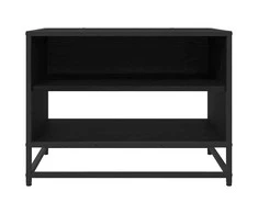 TV staliukas TV vienetai 61 x 40 x 46 cm Juodas ąžuolas Apdirbta mediena