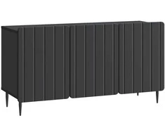 TV staliukas Televizoriaus spintelė Juoda 99 x 34,5 x 52 cm Apdirbta mediena