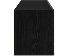 TV staliukas Televizoriaus spintelė su LED Juodas ąžuolas 120 x 35 x 40 cm