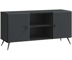 TV staliukas Televizoriaus spintelė Juoda 102 x 34,5 x 50 cm