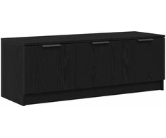 TV staliukas Televizoriaus spintelė Juodas ąžuolas 102 x 35 x 36,5 cm
