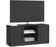 TV staliukas Televizoriaus spintelė Juoda 102 x 34,5 x 47 cm