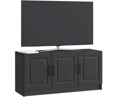 TV staliukas Televizoriaus spintelė Juoda 99 x 34,5 x 47 cm Apdirbta mediena