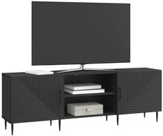 TV staliukas Televizoriaus spintelė Juoda 150 x 31 x 50 cm Apdirbta mediena