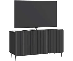 TV staliukas Televizoriaus spintelė Juoda 99 x 34,5 x 52 cm Apdirbta mediena