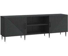 TV staliukas Televizoriaus spintelė Juoda 150 x 31 x 50 cm Apdirbta mediena
