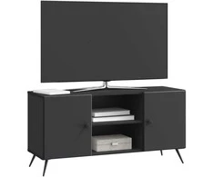 TV staliukas Televizoriaus spintelė Juoda 102 x 34,5 x 50 cm