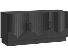 TV staliukas Televizoriaus spintelė Juoda 99 x 34,5 x 47 cm Apdirbta mediena