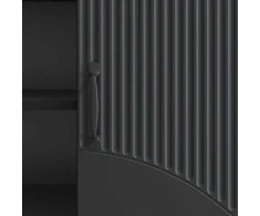TV staliukas Televizoriaus spintelė Juoda 150 x 31 x 47 cm Apdirbta mediena