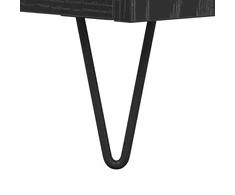 TV staliukas Televizoriaus spintelė 104 x 35 x 50 cm Juodas ąžuolas