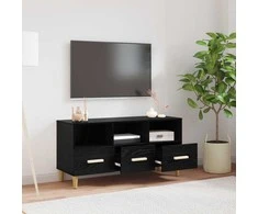 TV staliukas Televizoriaus spintelė Juodas ąžuolas 102 x 36 x 50 cm