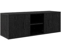 TV staliukas Televizoriaus spintelė Juodas ąžuolas 100 x 31,5 x 35 cm