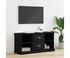 TV staliukas Televizoriaus spintelė Juodas ąžuolas 99,5 x 35,5 x 48 cm