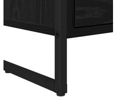 TV staliukas Televizoriaus spintelė 100 x 36 x 49.5 cm Juodas ąžuolas