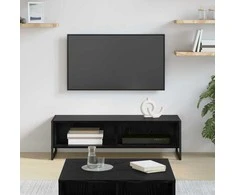 TV staliukas Televizoriaus spintelė 100 x 36.5 x 30.5 cm Juodas ąžuolas