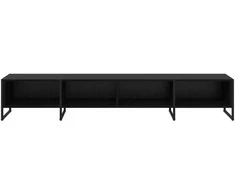 TV staliukas Televizoriaus spintelė 170.5 x 36 x 30.5 cm Juodas ąžuolas