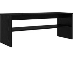 TV staliukas Televizoriaus spintelė 100 x 35 x 40 cm Juodas ąžuolas