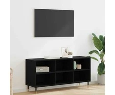 TV staliukas Televizoriaus spintelė Juodas ąžuolas 103,5 x 30 x 50 cm