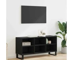 TV staliukas Televizoriaus spintelė Juodas ąžuolas 103,5 x 30 x 50 cm