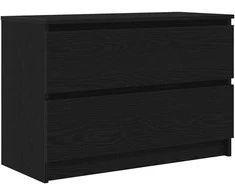 TV staliukas Televizoriaus spintelė, juodos spalvos, 80x35x54 cm, mediena