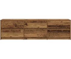 TV staliukas TV vienetai 2 pcs Senovinis medis 180 x 34 x 50 cm