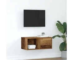 TV staliukas Televizoriaus spintelė, medienos, 60x31x25,5cm apdirbta mediena