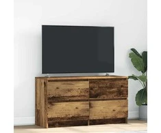 TV staliukas Televizoriaus spintelė, medienos, 100x35x54cm, apdirbta mediena