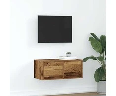 TV staliukas Televizoriaus spintelė, medienos, 60x31x25,5cm apdirbta mediena