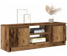 TV staliukas televizoriaus spintelė Old Wood 102x30x36 cm Engineered Wood