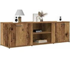 TV staliukas televizoriaus spintelė Old Wood 120x34x37 cm Engineered Wood