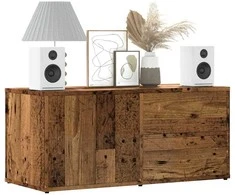 TV staliukas televizoriaus spintelė Old Wood 80x34x35,5 cm Engineered Wood