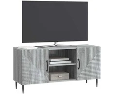 TV staliukas Televizoriaus spintelė Pilka sonoma ąžuolo 102 x 34,5 x 50 cm