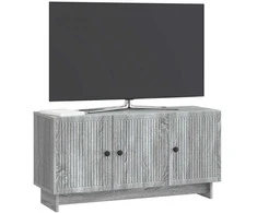 TV staliukas Televizoriaus spintelė Pilka sonoma ąžuolo 99 x 34,5 x 50 cm