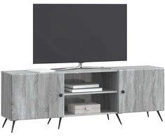 TV staliukas Televizoriaus spintelė 150 x 31 x 50 cm Pilka sonoma ąžuolo