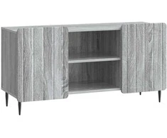 TV staliukas Televizoriaus spintelė Pilka sonoma ąžuolo 102 x 34,5 x 52 cm