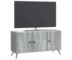TV staliukas Televizoriaus spintelė Pilka sonoma ąžuolo 99 x 34,5 x 50 cm
