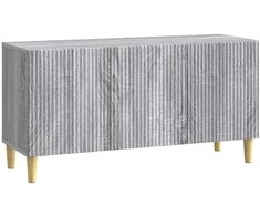TV staliukas Televizoriaus spintelė Pilka sonoma ąžuolo 99 x 34,5 x 50 cm