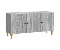 TV staliukas Televizoriaus spintelė Pilka sonoma ąžuolo 99 x 34,5 x 50 cm