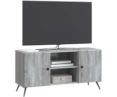 TV staliukas Televizoriaus spintelė Pilka sonoma ąžuolo 102 x 34,5 x 50 cm