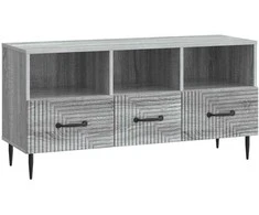 TV staliukas Televizoriaus spintelė Pilka sonoma ąžuolo 102 x 34,5 x 50 cm