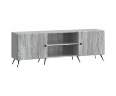 TV staliukas Televizoriaus spintelė 150 x 31 x 50 cm Pilka sonoma ąžuolo