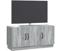 TV staliukas Televizoriaus spintelė Pilka sonoma ąžuolo 99 x 34,5 x 47 cm