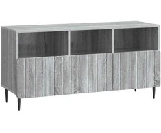 TV staliukas Televizoriaus spintelė Pilka sonoma ąžuolo 102 x 34,5 x 50 cm