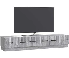 TV staliukas Televizoriaus spintelė Pilka sonoma ąžuolo 147 x 34,5 x 27 cm