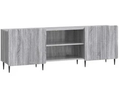 TV staliukas Televizoriaus spintelė Pilka sonoma ąžuolo 150 x 31 x 52 cm