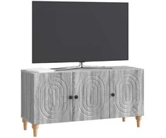 TV staliukas Televizoriaus spintelė Pilka sonoma ąžuolo 99 x 34,5 x 50 cm