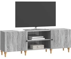 TV staliukas Televizoriaus spintelė Pilka sonoma ąžuolo 150 x 31 x 50 cm