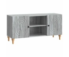 TV staliukas Televizoriaus spintelė Pilka sonoma ąžuolo 102 x 34,5 x 50 cm
